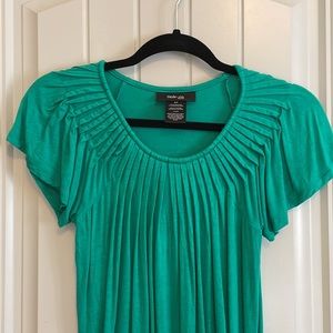 Pleat detail top small petite